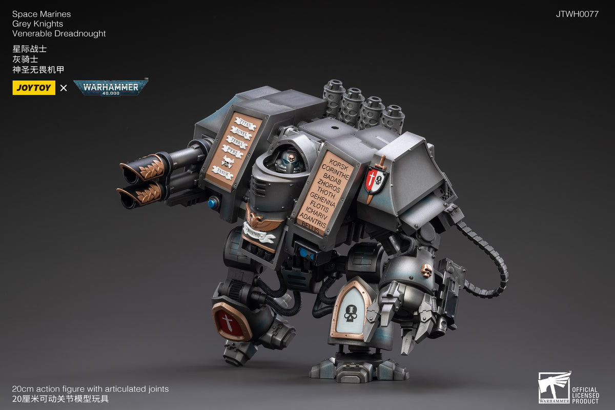 Warhammer 40k Grey Knights Venerable Dreadnought 1/18 Scale by JoyToy