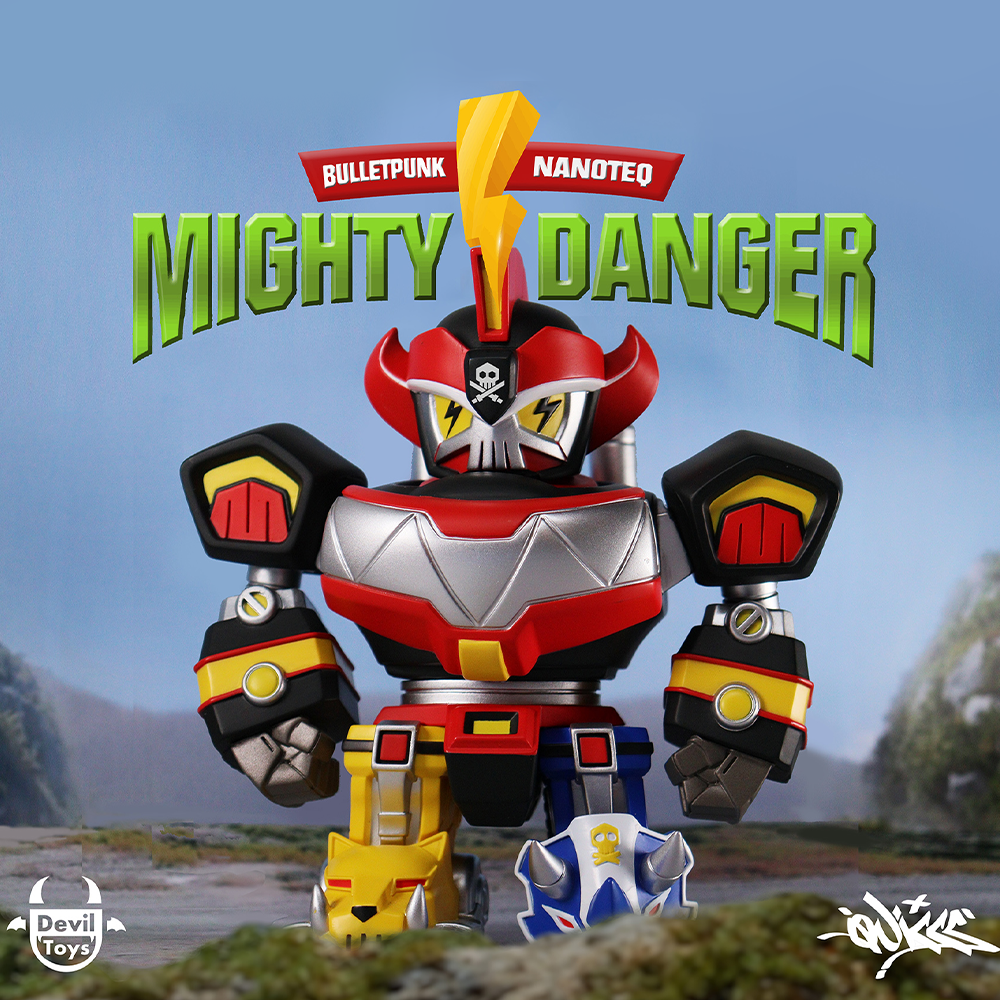 “MIGHTY DANGER” Special Edition NANOTEQ by QUICCS X Prolific 3D x DEVIL TOYS
