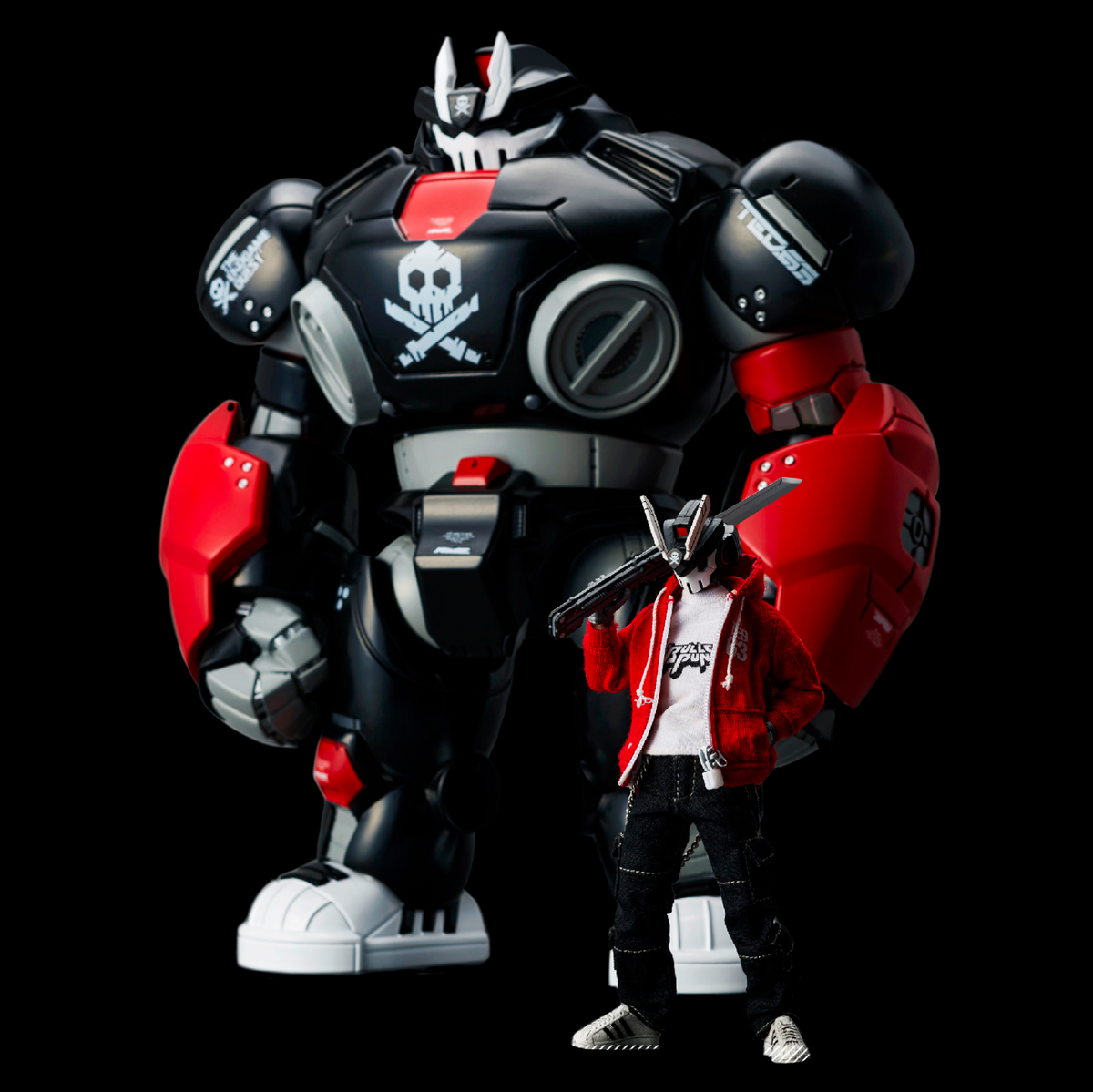 1:12 NUTBUSTER + 1:12 OG Red TEQ63 by Quiccs x Devil Toys