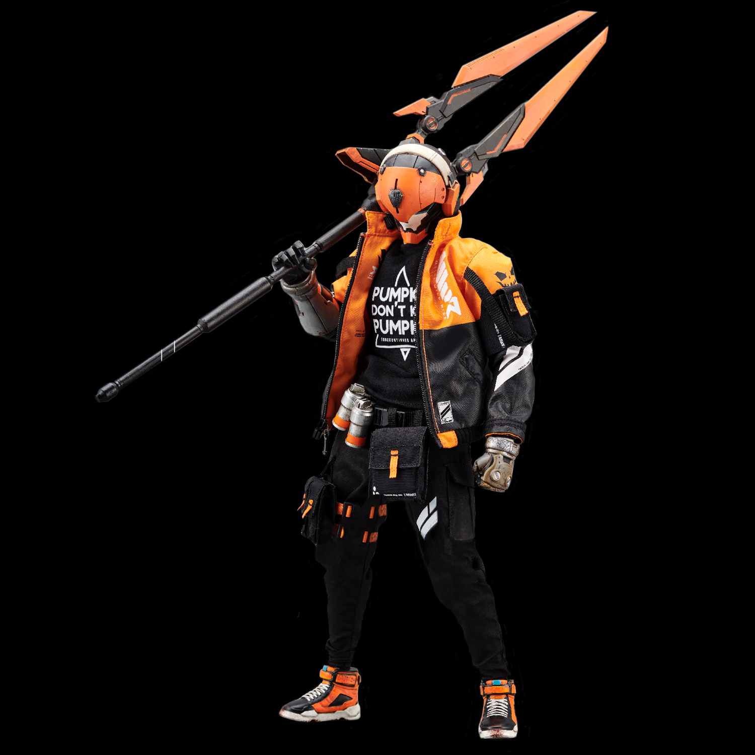 Pumpkin Jacko 1/6th  SCALE FIGURE By CHKDSK x Devil Toys x Quiccs