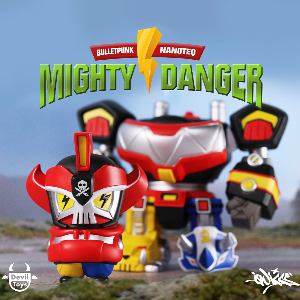 “MIGHTY DANGER” Special Edition NANOTEQ by QUICCS X Prolific 3D x DEVIL TOYS