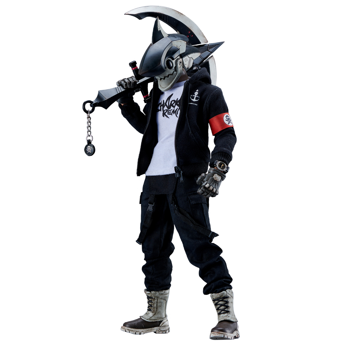 SHARKO &amp; REMI 1/6 SCALE FIGURES(Fortress Black) By Quiccs x CHKDSK x Devil Toys