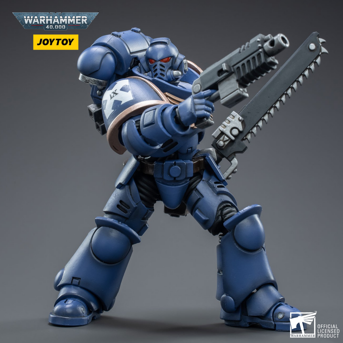 Warhammer 40k Ultramarines Primaris Assault Intercessor 1/18 Scale by JoyToy