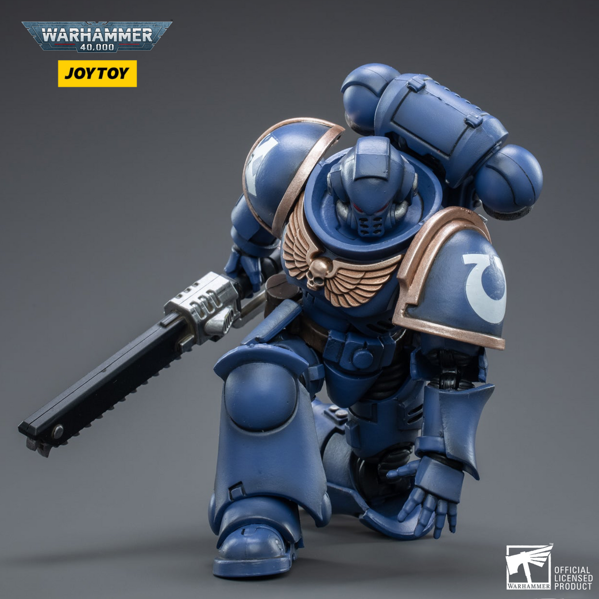 Warhammer 40k Ultramarines Primaris Assault Intercessor 1/18 Scale by JoyToy