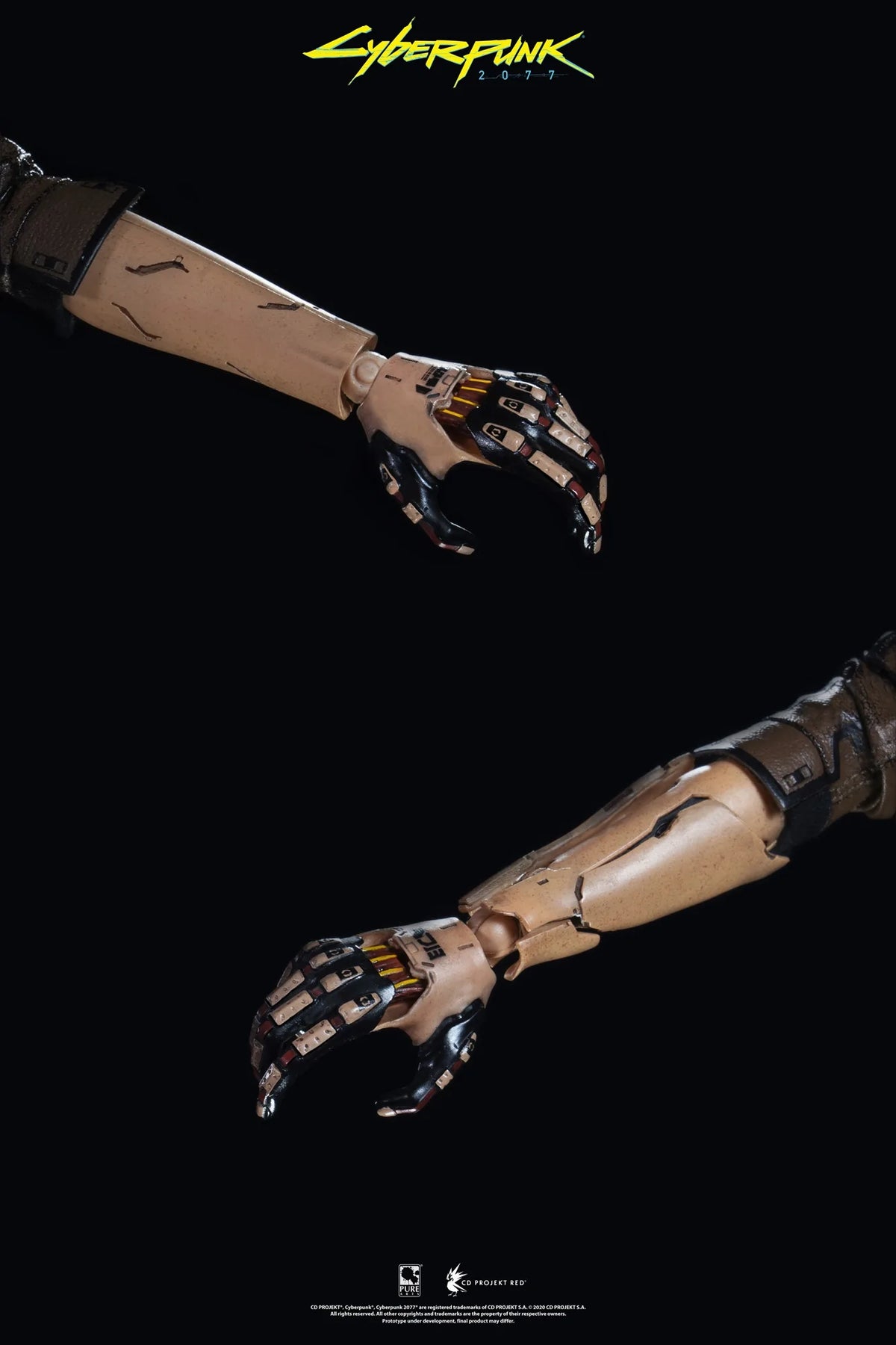 Cyberpunk 2077 1/6 V Figures and Yaiba Kusanagi Motorcycle by Pure Arts