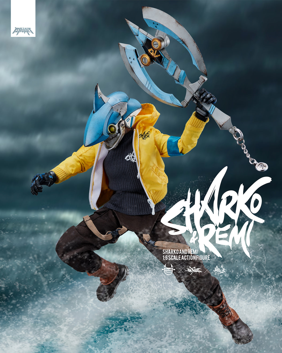 SHARKO &amp; REMI 1/6 SCALE FIGURES(Yellow Submariner) By Quiccs x CHKDSK x Devil Toys