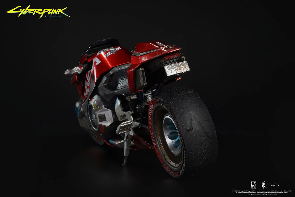 Cyberpunk 2077 1/6 V Figures and Yaiba Kusanagi Motorcycle by Pure Arts