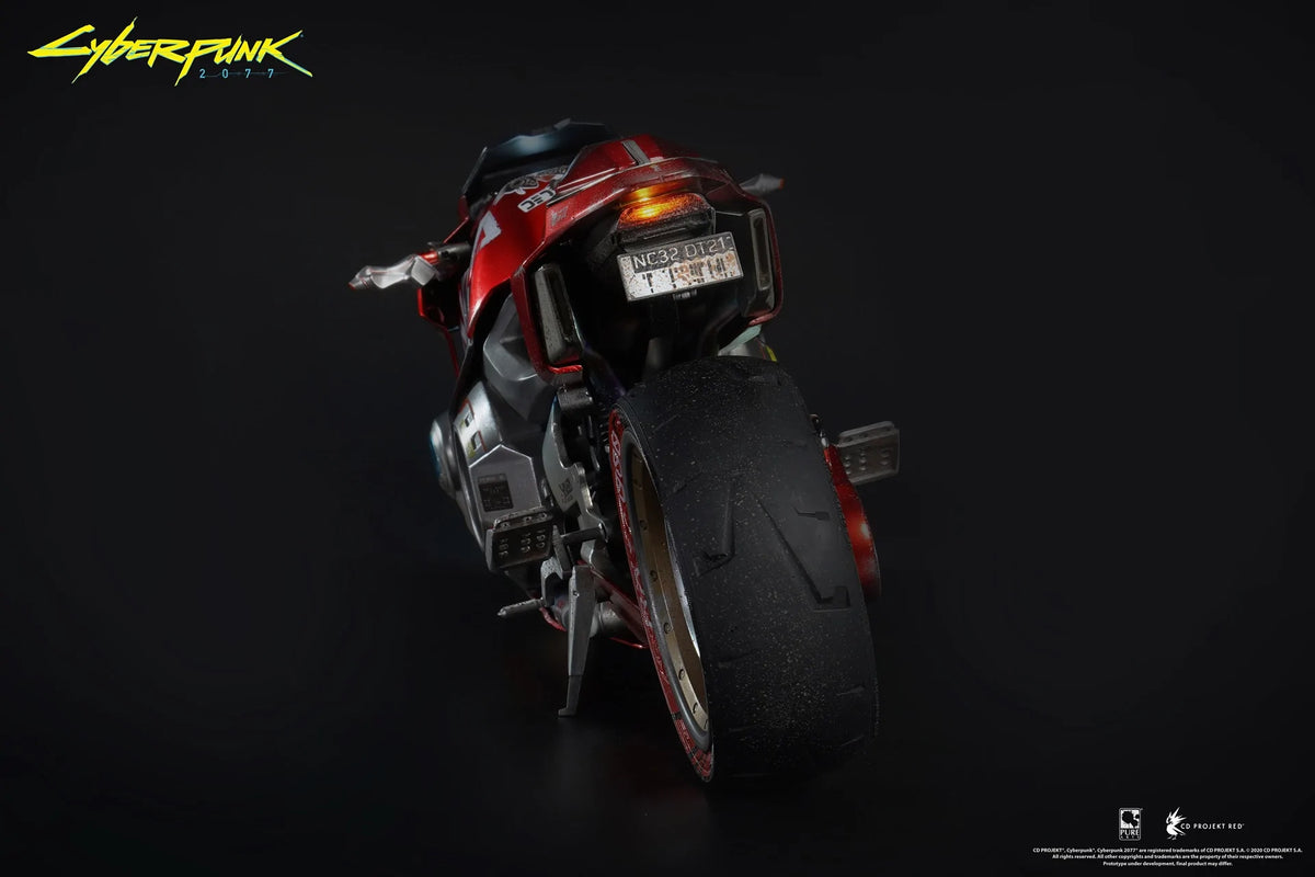 Cyberpunk 2077 1/6 V Figures and Yaiba Kusanagi Motorcycle by Pure Arts