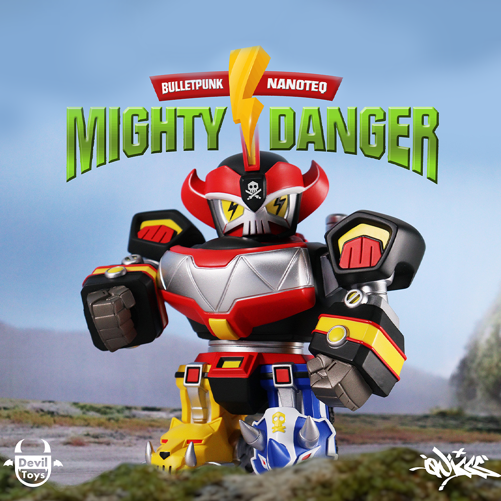 “MIGHTY DANGER” Special Edition NANOTEQ by QUICCS X Prolific 3D x DEVIL TOYS
