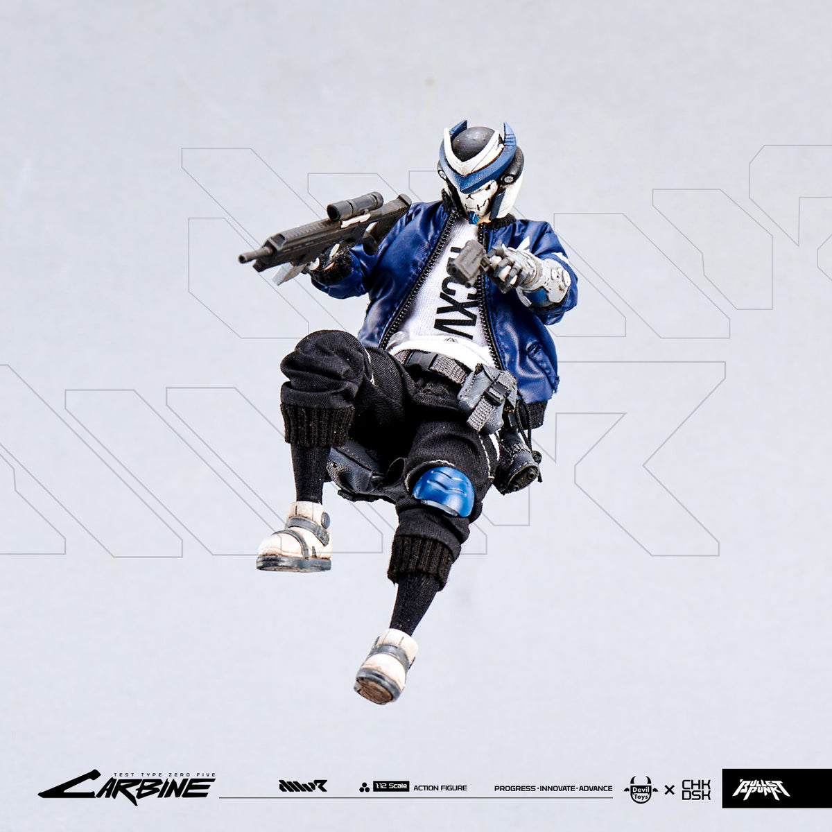 MWR Carbine and DXIII 1/12 Scale Figures by CHKDSK x Devil Toys x Quiccs