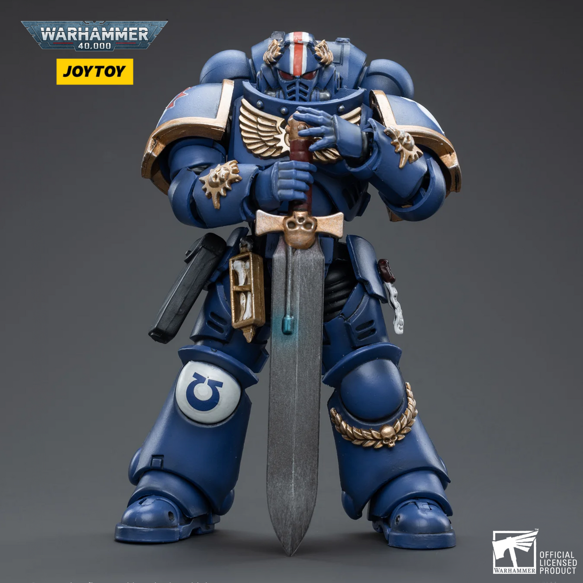 Warhammer 40k Ultramarines Primaris Lieutenant Argaranthe 1/18 Scale Figure by JoyToy