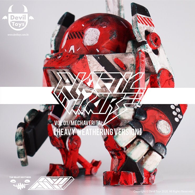 MECHAVERITA 01 [ Heavy Weathering Version ] by The Beast Brothers x Devil Toys